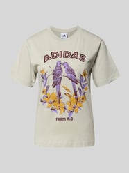 T-shirt met motiefprint en ronde hals van adidas Sportswear - 40