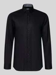 Slim Fit Business-Hemd mit Kentkragen von ETERNA - 30