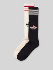Socken mit Motiv-Stitching Modell 'LIBERTY KNEE' im 2er-Pack von adidas Originals - 5