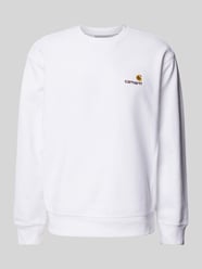 Sweatshirt mit Label-Stitching von Carhartt Work In Progress Weiß - 3