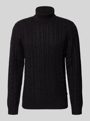 Slim Fit Strickpullover mit Baumwoll-Anteil Modell 'Callum' von JACK & JONES Premium - 46