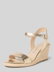 Wedges in Flecht-Optik von Tamaris Gold - 3