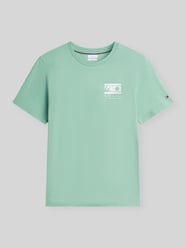 męski t-shirt o kroju regular fit z czystej bawełny od Tommy Hilfiger - 6