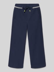Spodnie dresowe o kroju regular fit z mieszanki bawełny od s.Oliver RED LABEL - 15