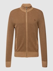 Bluza rozpinana z fakturowanym wzorem od Polo Ralph Lauren Brązowy - 27