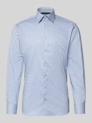 Regular fit Business Hemd aus Baumwolle mit Kentkragen von ETERNA - 9