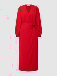 Wickelkleid aus Twill Modell 'Camille' von Another Label Rot - 21