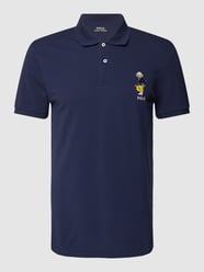 Poloshirt mit Logo-Stitching von Polo Ralph Lauren Blau / Türkis - 21