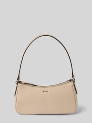 Handtasche mit Label-Applikation Modell 'Alyce' von BOSS Beige - 19