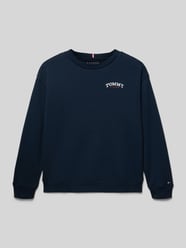 Regular Fit Sweatjacke aus Baumwoll-Mix von Tommy Hilfiger Teens - 30