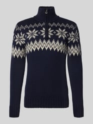 Slim fit pullover van wolmix model 'Myking' van Dale of Norway - 19