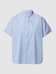 Bluse mit feinem Streifenmuster von BOSS Blau - 28