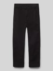 Regular Fit Chino mit Baumwolle von s.Oliver RED LABEL Schwarz - 26