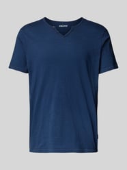 T-Shirt mit Serafino-Ausschnitt von Blend - 6