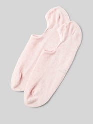 Sneakersocken mit Label-Detail Modell 'INVISIBLE' von camano Pink - 27