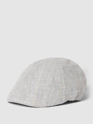 Schiebermütze mit feinem Muster Modell 'Schieber' von Müller Headwear Grau - 2