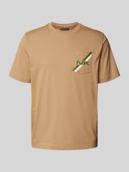 T-Shirt mit Brusttasche von Michael Kors Braun - 6