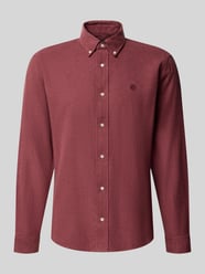 Regular Fit Freizeithemd aus reiner Baumwolle mit Label-Stitching von MCNEAL - 29
