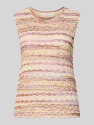 Stricktop aus Viskose-Mix mit Rundhalsausschnitt von Christian Berg Woman - 35