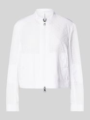 Blouson mit Lochstickerei und Zweiwege-Reißverschluss von Marc Cain - 48