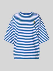 Oversized T-shirt van zuiver katoen model 'JARINERO STRIPED' van Essentiel Antwerp - 40