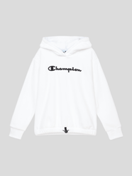 Hoodie mit Logo-Stitching von CHAMPION Weiß - 42