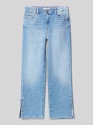 Straight Fit Jeans aus Baumwoll-Mix von Tommy Hilfiger Teens - 32