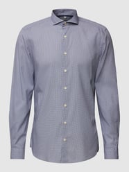 Regular Fit Business-Hemd mit Haifischkragen von OLYMP Level Five Blau - 29