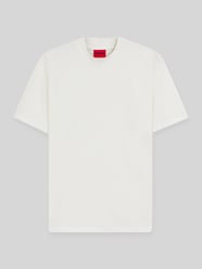 T-shirt o kroju slim fit z czystej bawełny model ‘DIMERSOM’ od HUGO - 42