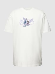 T-Shirt mit Motiv-Print Modell 'VIVE LE LIBERTÉ' von Mister Tee Beige - 2