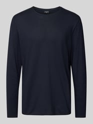 Longsleeve mit geripptem Rundhalsausschnitt Modell 'Colin' von Strellson - 1