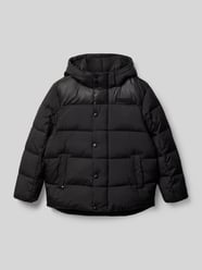 Steppjacke mit Kapuze von Tommy Hilfiger Teens Schwarz - 11