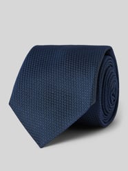 Krawatte mit Label-Detail von BOSS Blau - 31