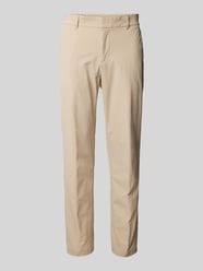 Tapered Fit Hose mit Gürtelschlaufen Modell 'Genius' von BOSS Beige - 21