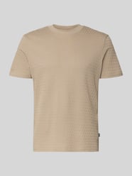 T-Shirt mit Strukturmuster Modell 'Raulos' von JOOP! COLLECTION Beige - 10
