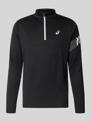 Langarmshirt mit Troyer-Kragen Modell 'ICON' von ASICS TIGER - 5