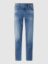 Regular Fit Jeans mit Stretch-Anteil Modell 'Russo' von Garcia Blau - 30