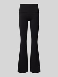 Skinny Fit Bootcut Leggings mit breitem Bund von Review - 12