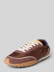 Sneaker aus Leder-Mix mit Logo-Detail Modell 'Bridge' von HOFF - 36