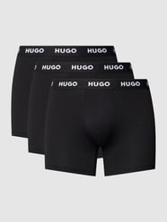 Trunks mit elastischem Logo-Bund im 3er-Pack von HUGO Schwarz - 1