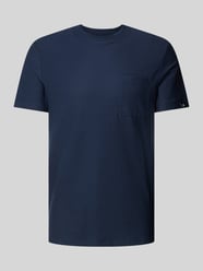 Basic Fit T-Shirt mit Brusttasche von Tom Tailor Denim Blau - 19