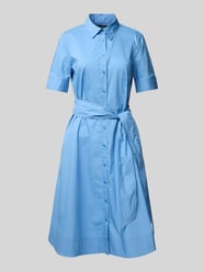 Knielanges Hemdblusenkleid mit Bindegürtel von Lauren Ralph Lauren - 2