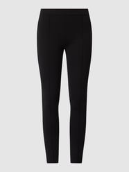 High Waist Leggings mit fixierten Bügelfalten  von Tom Tailor Denim Grau / Schwarz - 41
