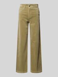 Wide leg corduroy broek van katoenmix van Marc O'Polo Denim - 10