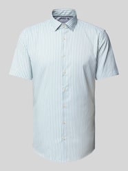 Slim fit zakelijk overhemd met kentkraag van Jake*s - 12