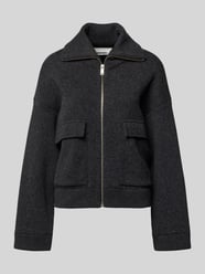 Oversized jack van een mix van katoen en wol, model 'JOANIAAS' van Armedangels - 25