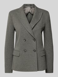 Blazer met reverskraag, model 'FUNGHI' van Weekend Max Mara Grijs / zwart - 46