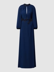 Abendkleid mit Cut Outs von Luxuar Blau - 27