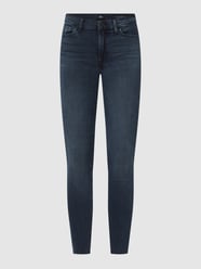 Skinny Fit High Waist Jeans mit Stretch-Anteil Modell 'Slim Illusion' von 7 For All Mankind Blau - 41