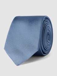 Zijden stropdas met fijn all-over motief van Tommy Hilfiger Blauw / turquoise - 19